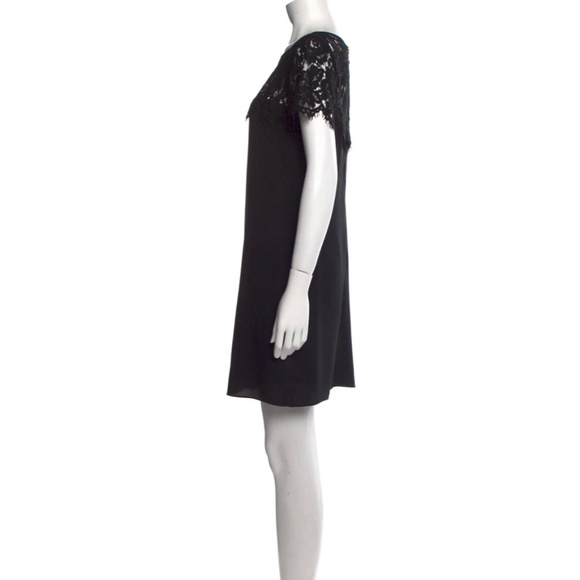 Milly Silk Mini Dress, Black, Size 4 - Picture 2 of 8